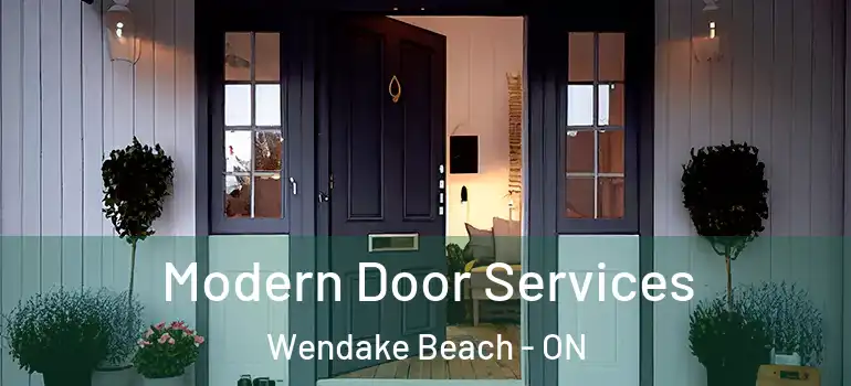  Modern Door Services Wendake Beach - ON