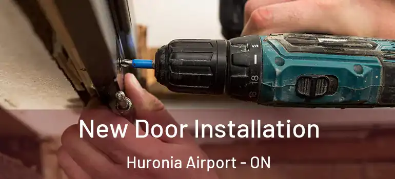  New Door Installation Huronia Airport - ON