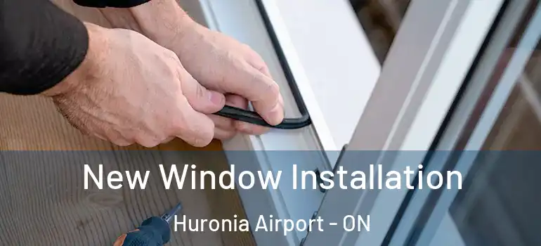  New Window Installation Huronia Airport - ON