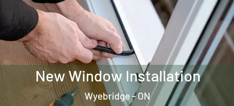  New Window Installation Wyebridge - ON