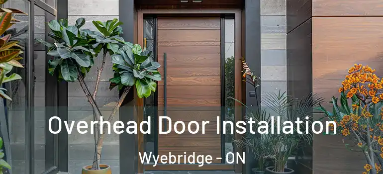  Overhead Door Installation Wyebridge - ON