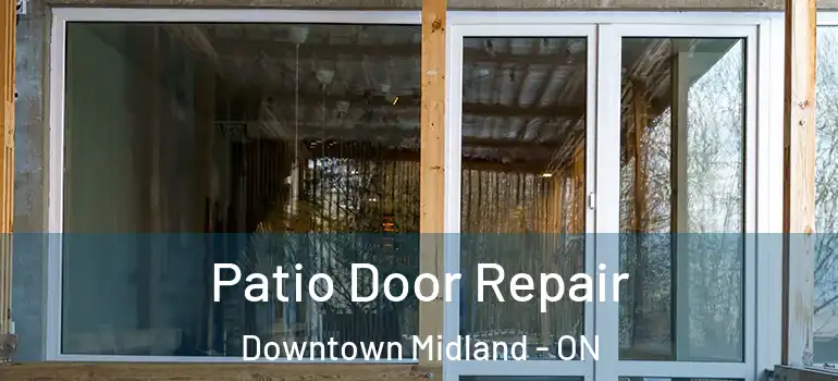  Patio Door Repair Downtown Midland - ON