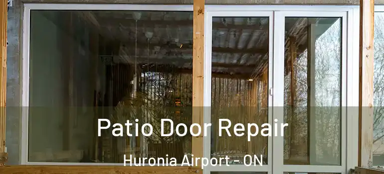  Patio Door Repair Huronia Airport - ON