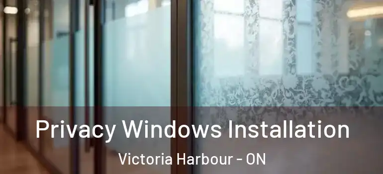  Privacy Windows Installation Victoria Harbour - ON