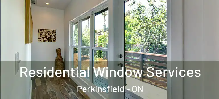  Residential Window Services Perkinsfield - ON