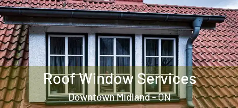  Roof Window Services Downtown Midland - ON