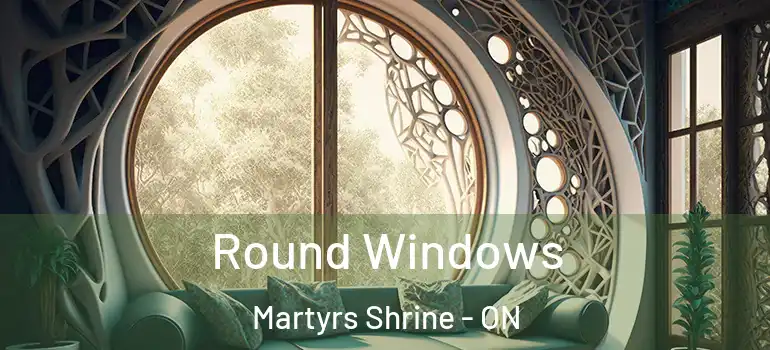  Round Windows Martyrs Shrine - ON