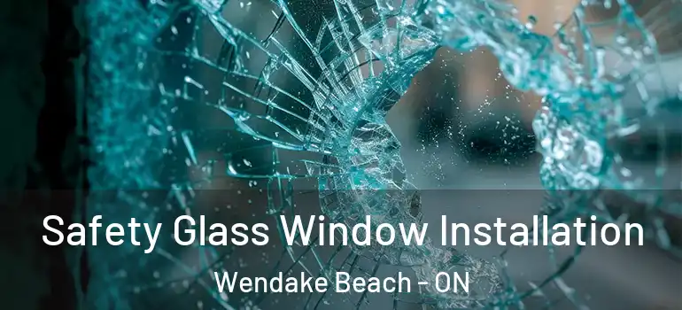  Safety Glass Window Installation Wendake Beach - ON