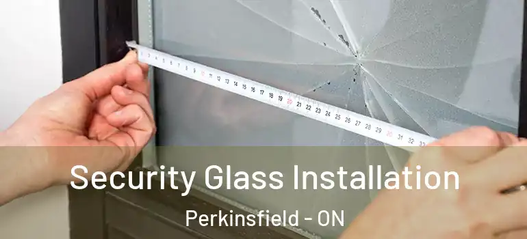  Security Glass Installation Perkinsfield - ON