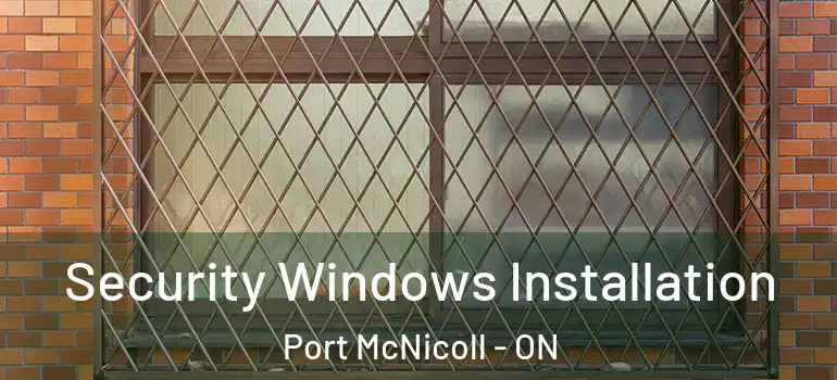  Security Windows Installation Port McNicoll - ON