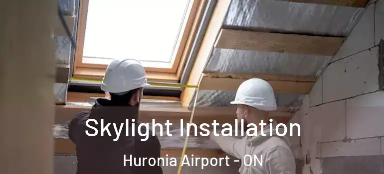  Skylight Installation Huronia Airport - ON