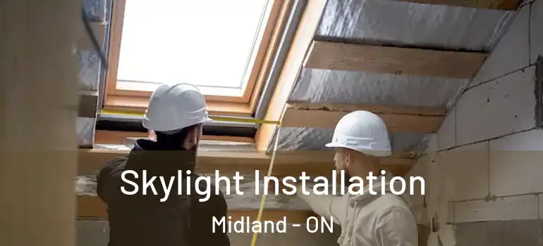  Skylight Installation Midland - ON