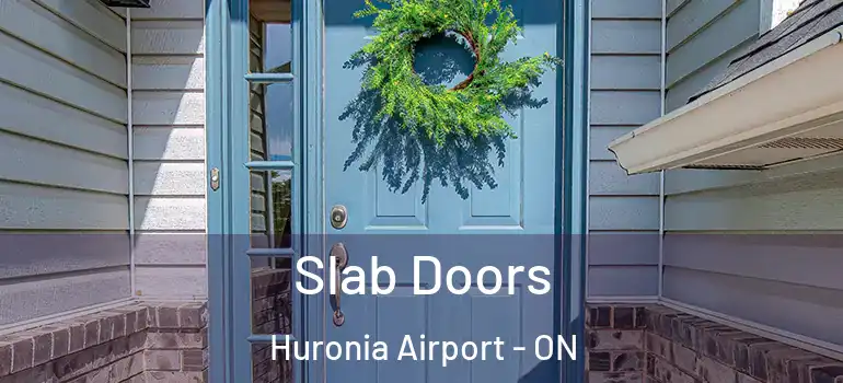  Slab Doors Huronia Airport - ON