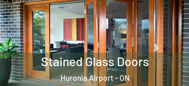  Stained Glass Doors Huronia Airport - ON