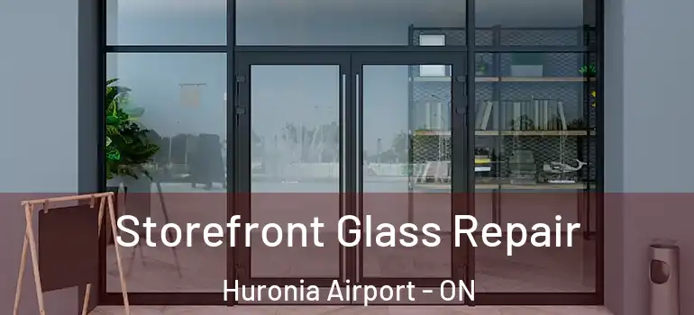  Storefront Glass Repair Huronia Airport - ON