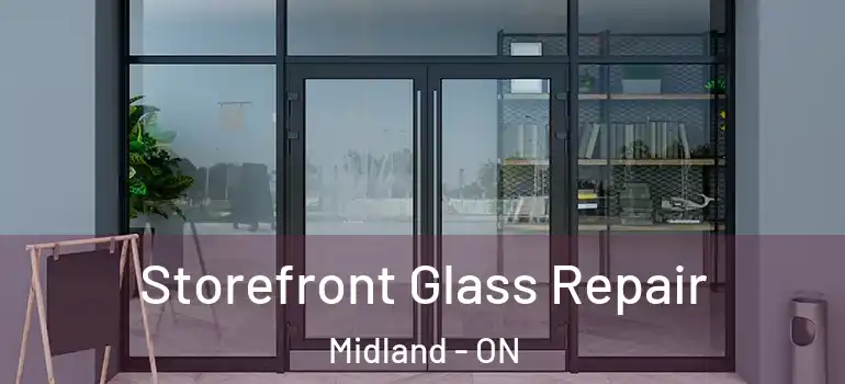 Storefront Glass Repair Midland - ON