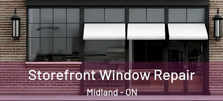  Storefront Window Repair Midland - ON