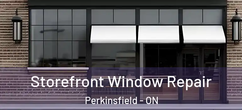  Storefront Window Repair Perkinsfield - ON