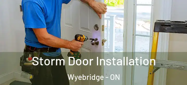  Storm Door Installation Wyebridge - ON