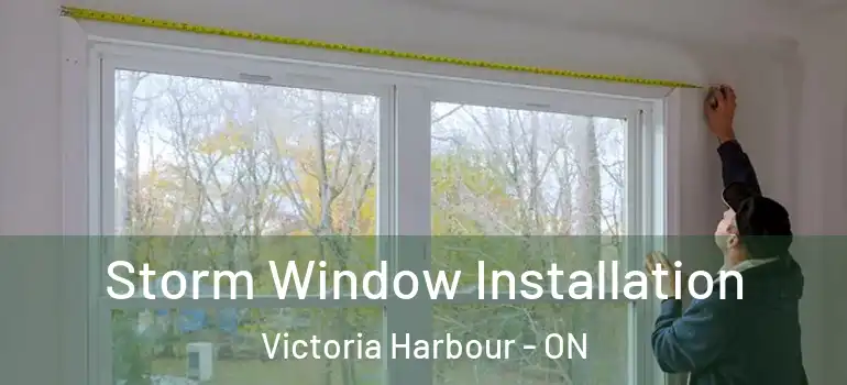  Storm Window Installation Victoria Harbour - ON