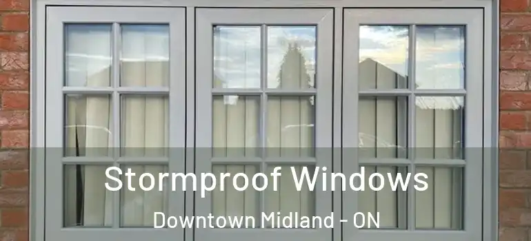  Stormproof Windows Downtown Midland - ON