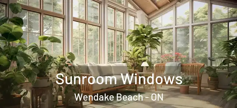  Sunroom Windows Wendake Beach - ON