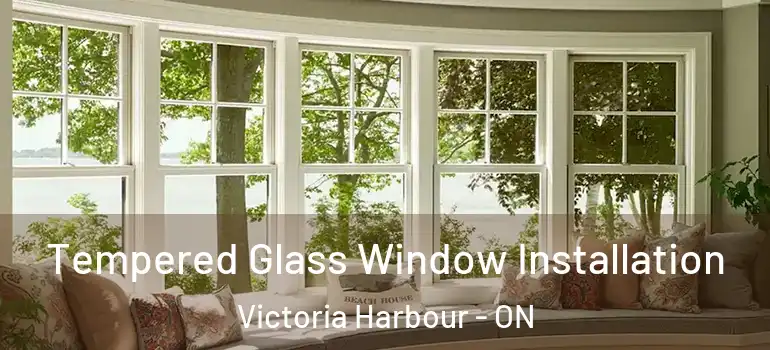  Tempered Glass Window Installation Victoria Harbour - ON