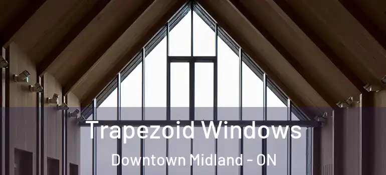  Trapezoid Windows Downtown Midland - ON