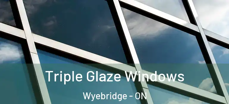  Triple Glaze Windows Wyebridge - ON