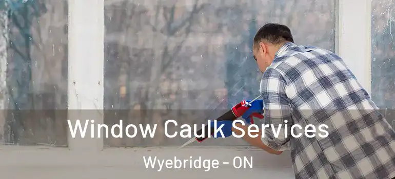  Window Caulk Services Wyebridge - ON