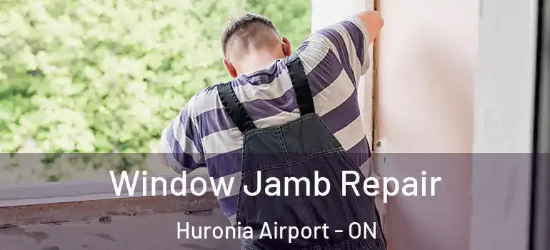  Window Jamb Repair Huronia Airport - ON