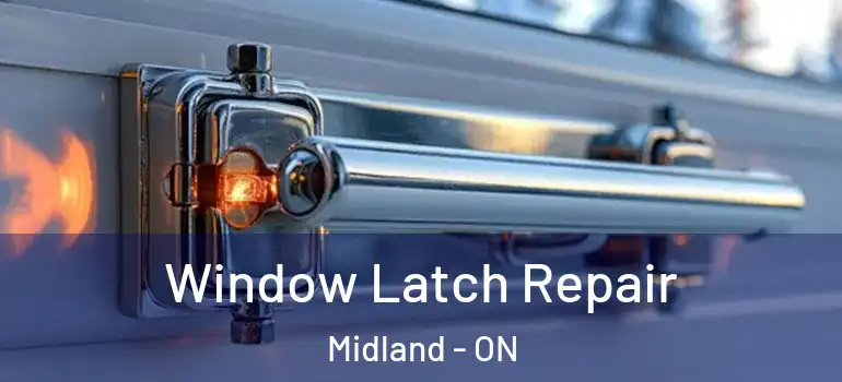  Window Latch Repair Midland - ON