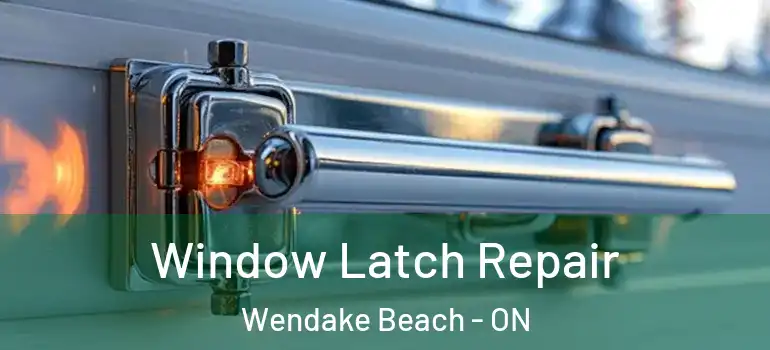  Window Latch Repair Wendake Beach - ON