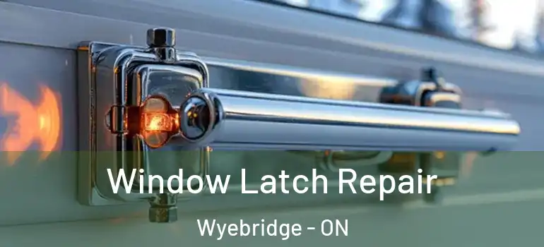  Window Latch Repair Wyebridge - ON