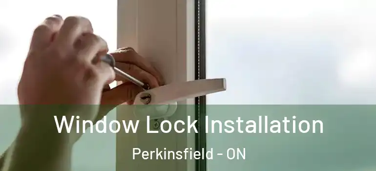  Window Lock Installation Perkinsfield - ON