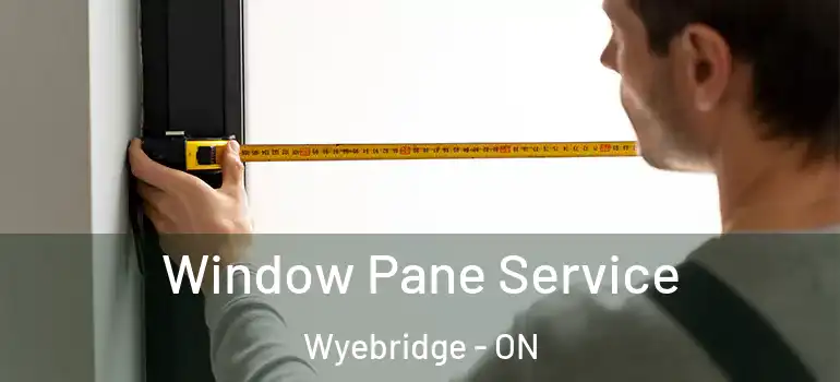  Window Pane Service Wyebridge - ON