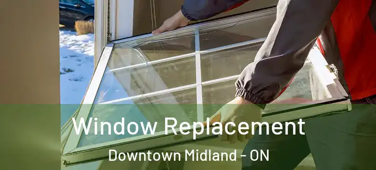  Window Replacement Downtown Midland - ON