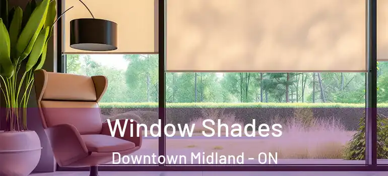  Window Shades Downtown Midland - ON