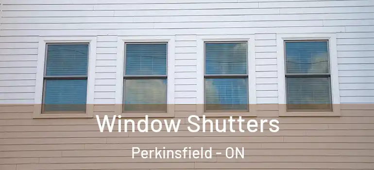  Window Shutters Perkinsfield - ON
