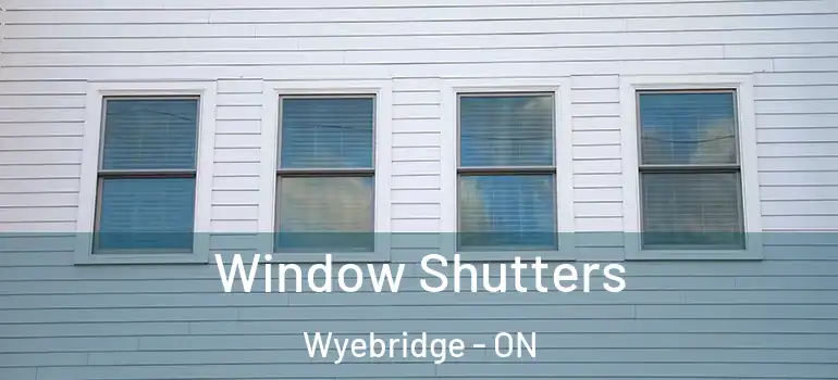  Window Shutters Wyebridge - ON