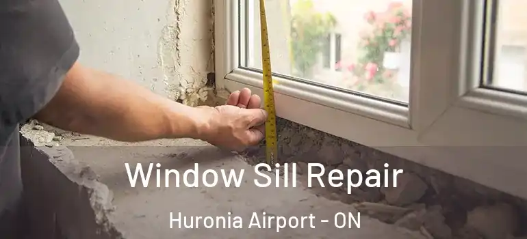  Window Sill Repair Huronia Airport - ON