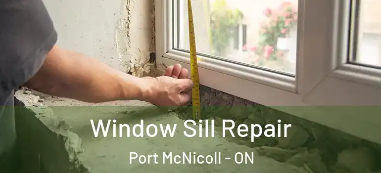  Window Sill Repair Port McNicoll - ON