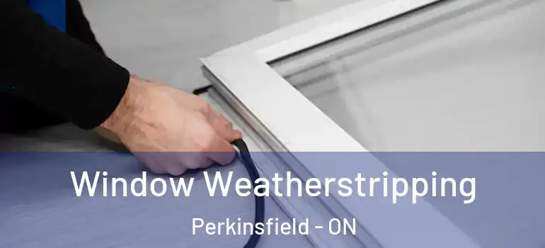  Window Weatherstripping Perkinsfield - ON