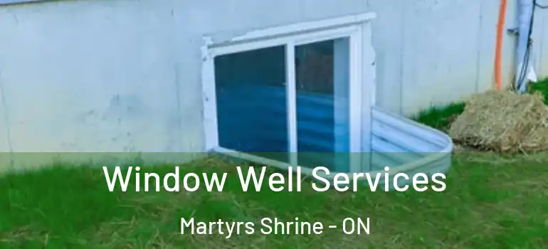  Window Well Services Martyrs Shrine - ON