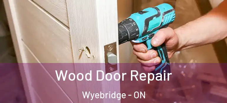  Wood Door Repair Wyebridge - ON